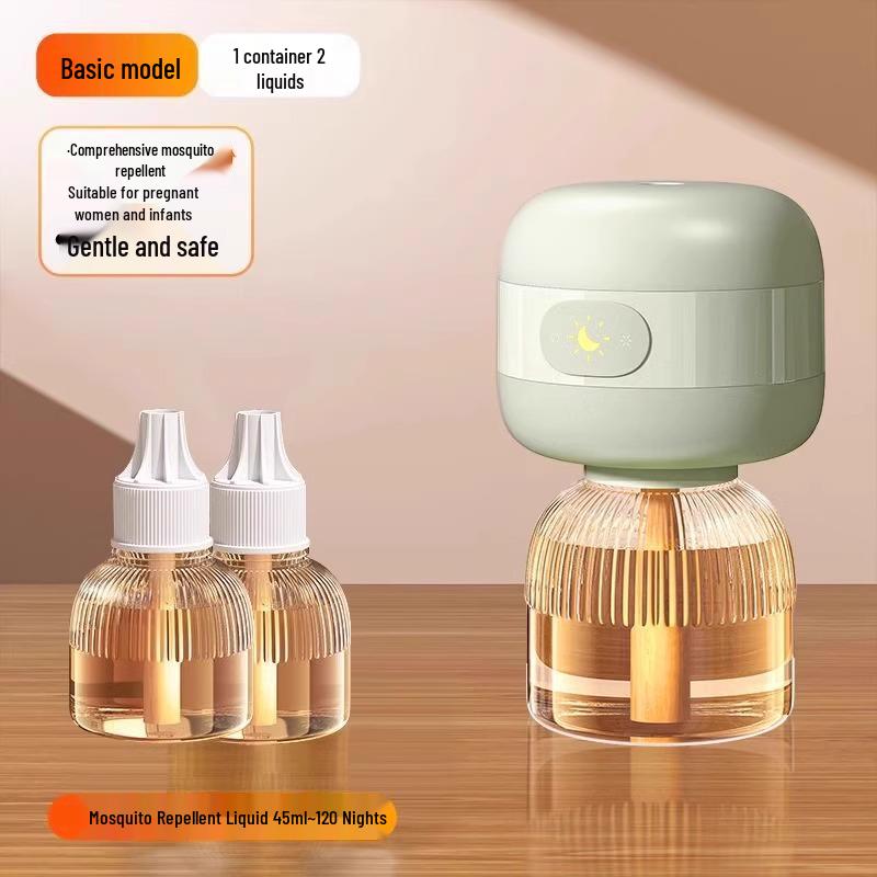 Electric Mosquito Repellent Liquid for Home - Safe for Pregnant Women & Infants, Plug-in Refill