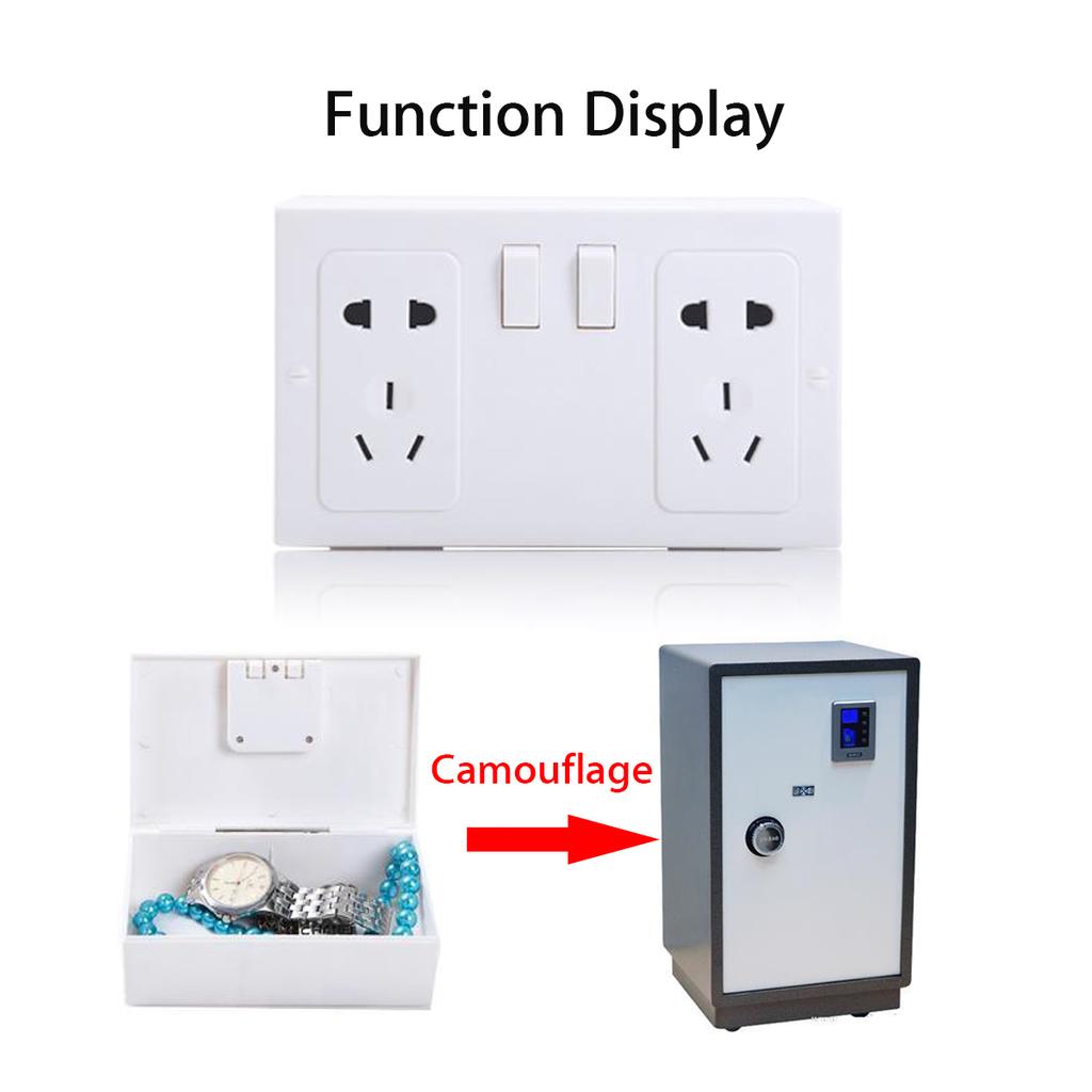 Buy Hidden Home Wall Socket Safe Box Security Secret Valuable Money