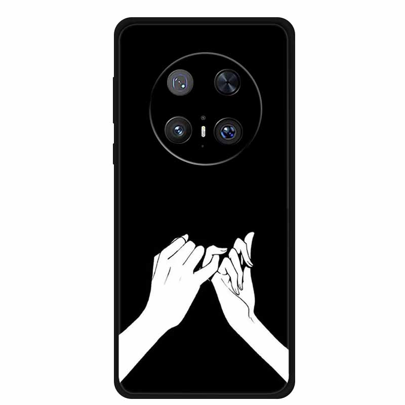 For Huawei Mate 70 Pro 5G Case Mate70 Pro Black Silicone Soft Back Cover Case For Huawei Mate 70 Pro Plus Phone Cases 6.9" Funda