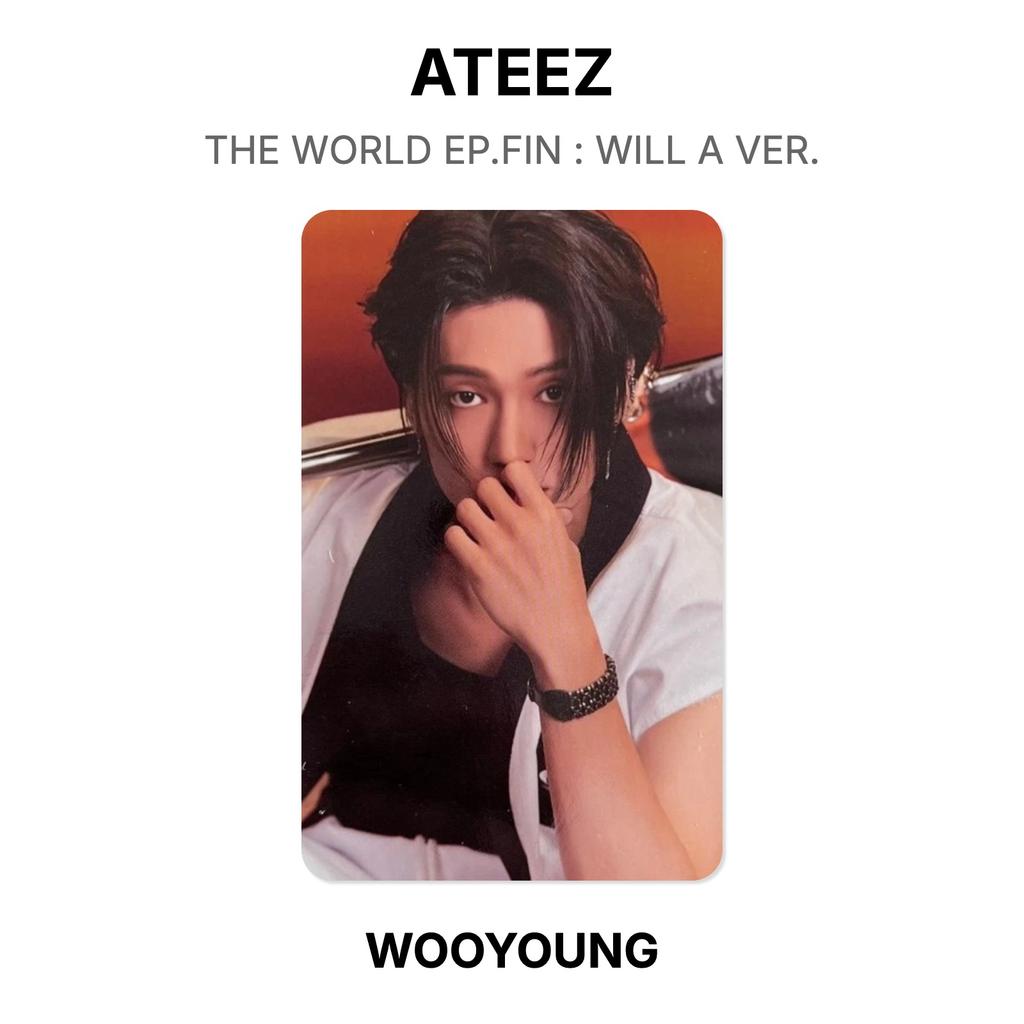 ATEEZ THE WORLD EP.FIN : WILL A VER. Official Photocard