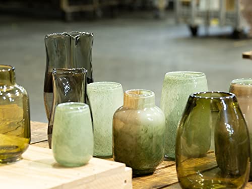 FOYER Flower Vase, Glass, Pink, Height 9.5cm, Width 10cm, Product Code: 2c00023PK F