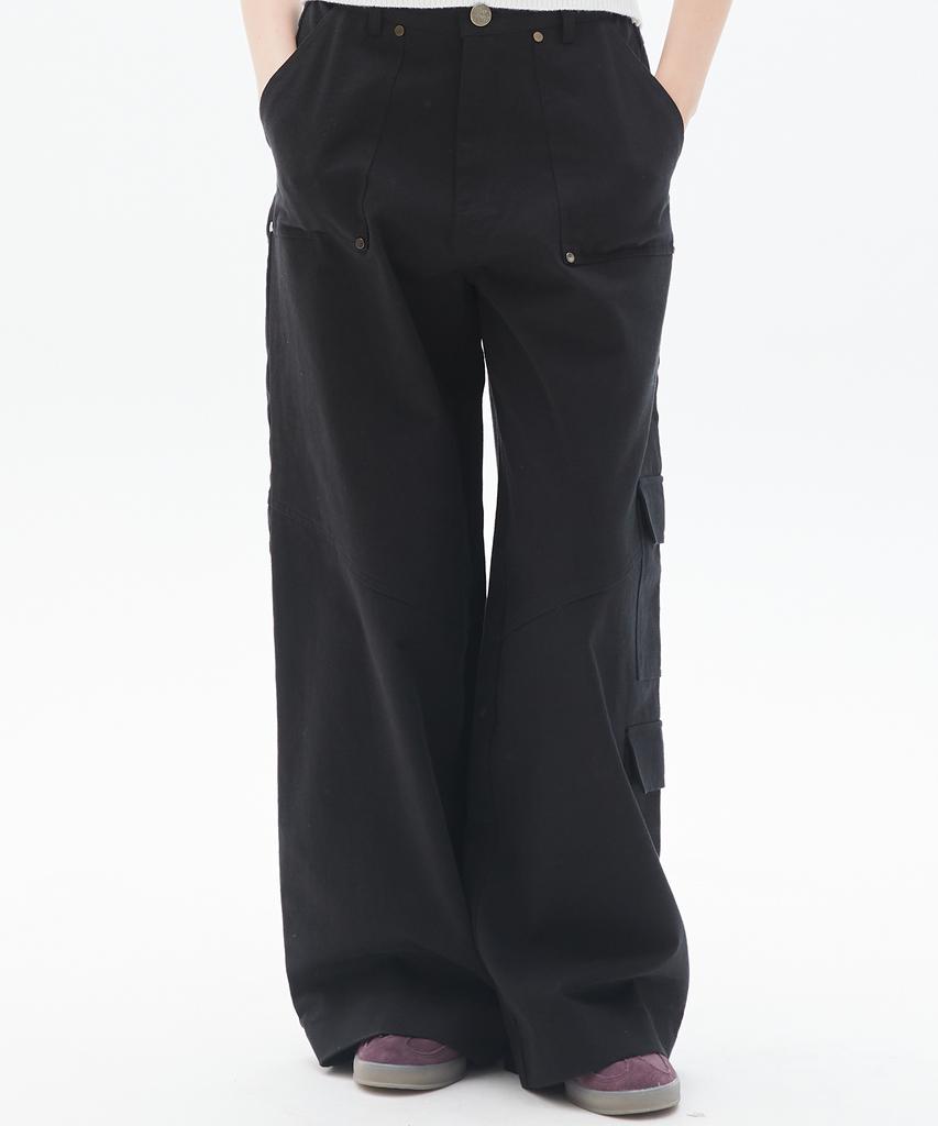 LUVISTRUE Py Cargo Pants(Black)