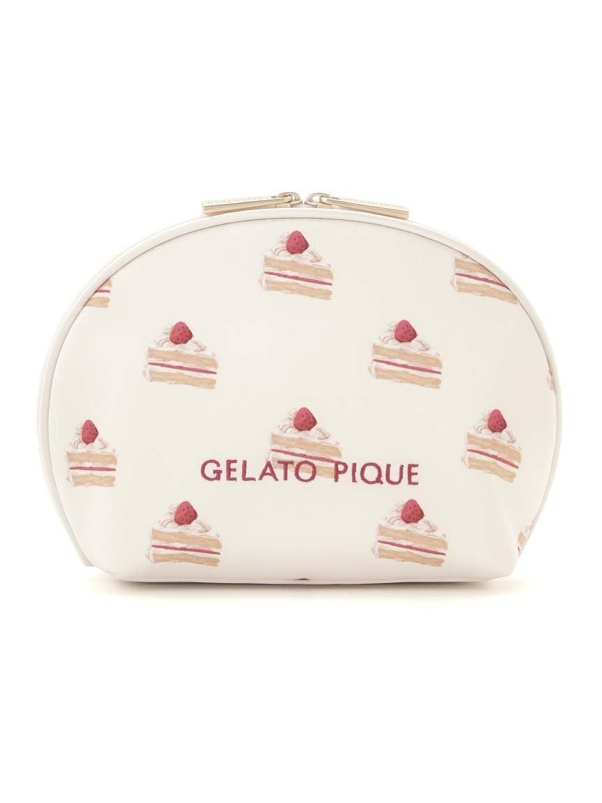 

Cake print pouch PWGB251661 OWHT [Gelato Pique]
