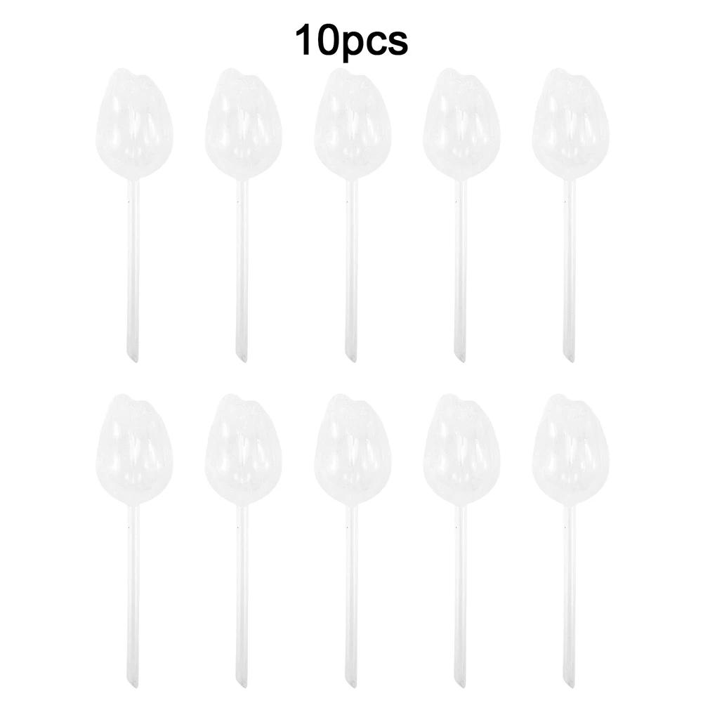 

10Pcs Tulip Shaped Watering Ball Watering Device Automatic Watering Supplies Hand Tools Power Tool Accessories Household Supplie прозорий