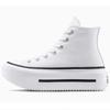 Converse Chuck Taylor Lift Double Stack White A12976c