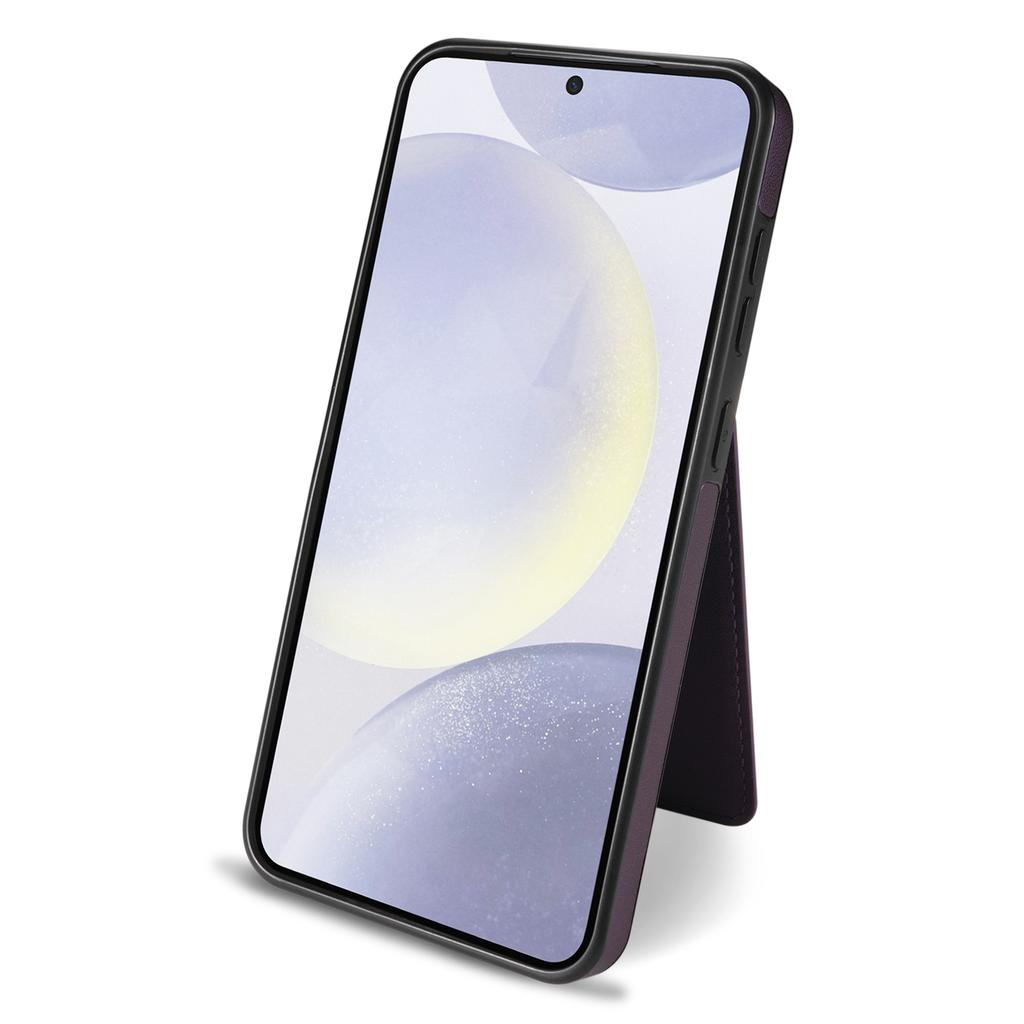 For Samsung Galaxy A55 5G Magnetic Case Detachable Card Holder Kickstand Leather Phone Back Cover