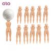 10 piezas de tees de golf con forma de dama desnuda, diseño desnudo, soporte de plástico para pelotas deportivas de golf