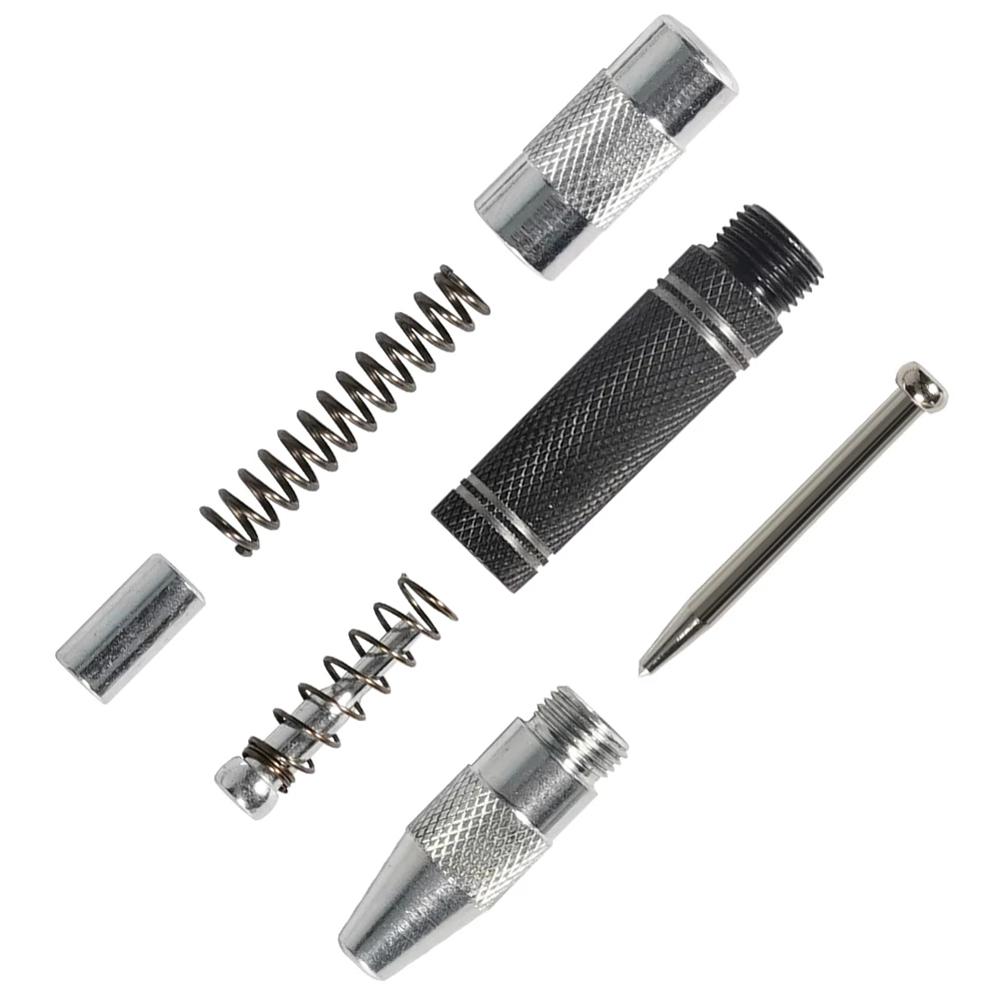 1inch Automatic Center Punch Spring Loaded Marker Wood Metal Glass Steel Press Dent Drill Location Hand Tool