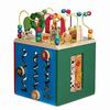 Toy for Babies - Battat - Wooden Activity Cube - Farm - Unisex - 12 Months