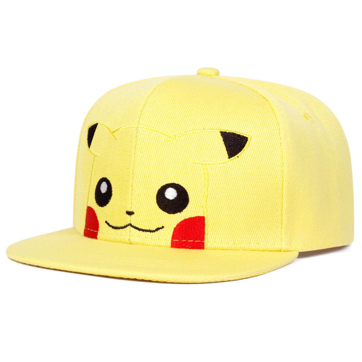Hat Factory Leuke Cartoon Borduurwerk Heren Dames Hoeden Outdoor Flat Top Sport Baseballpet Katoen Mode Vrije Tijd Reishoed Snapback Petten geel