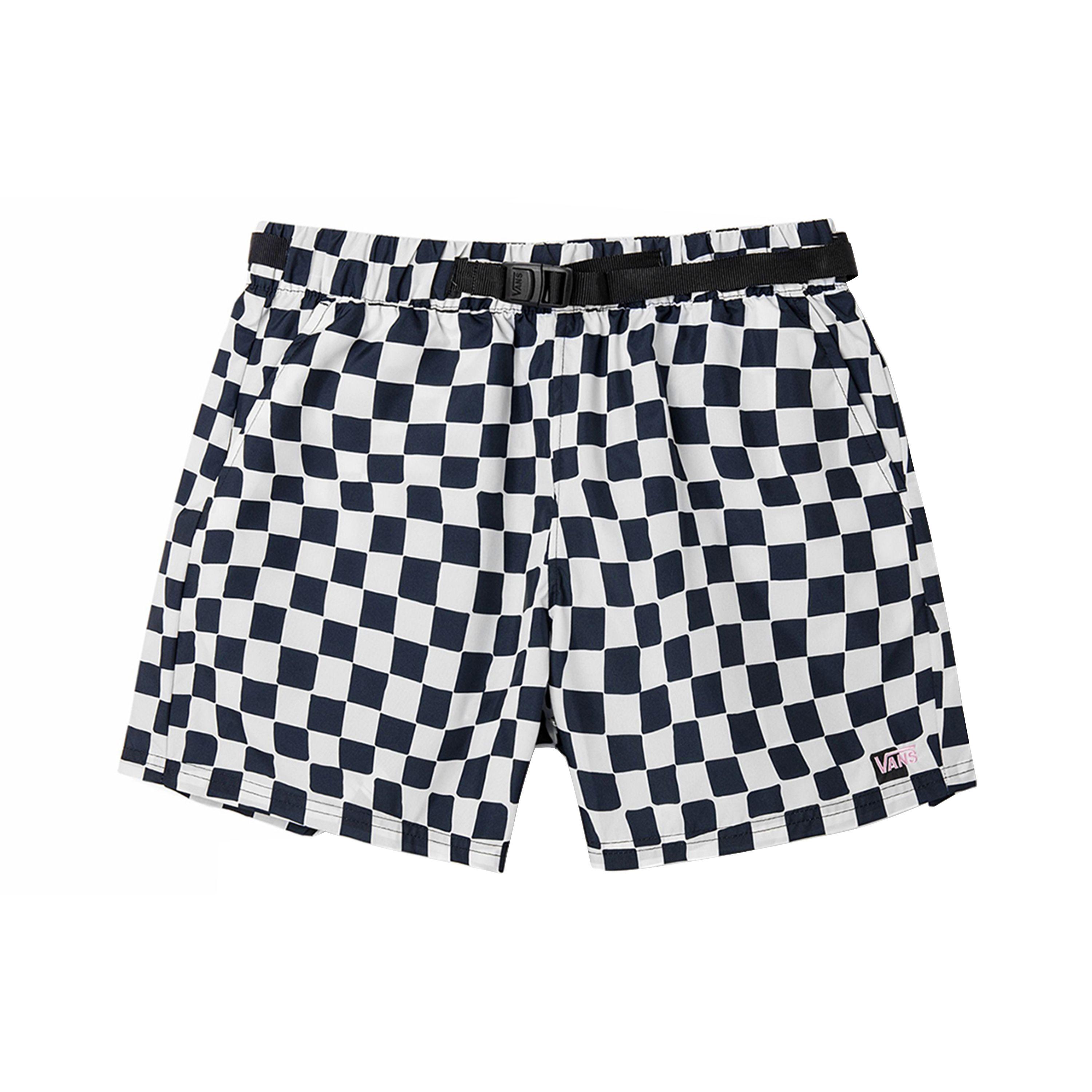 

Vans Шорты женские прямые в клетку, повседневные, черные VN0A5DTQYS3 XS