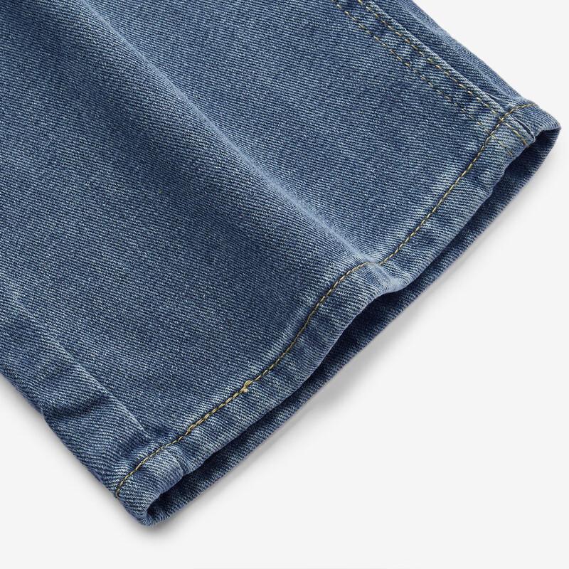 FIRS Men's Natural Fiber Wide-Leg Jeans