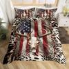 Erosebridal Ice Hockey Bedding Set Twin Hockey Player Duvet Cover for Kids Boys Girls Teens Juvenile Sports Game Comforter Cover Set Soft Mi