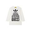 Gucci X Adidas Boat-neck Long-sleeve T-shirt 721393-XJEXL-9095