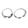2PCS Headlight Trim Ring Headlamp Trim Ring Replacement for BMW Mini Cooper R50 R52 R53 20012006