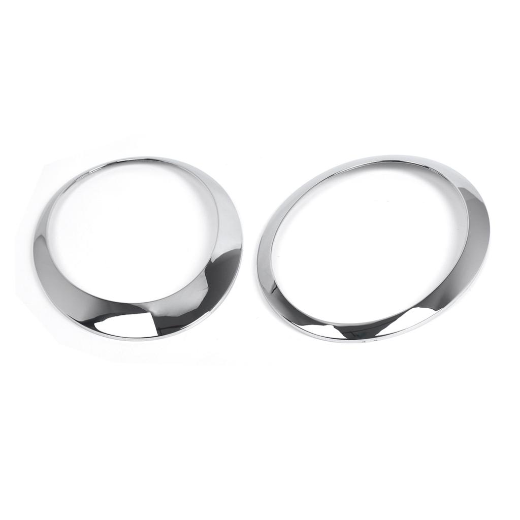 2PCS Headlight Trim Ring Headlamp Trim Ring Replacement for BMW Mini Cooper R50 R52 R53 20012006
