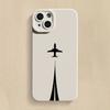 Simple Flying Aircraft Phone Case For Samsung Galaxy S26 S25 S24 S23 S22 S21 Ultra Plus FE A06 A26 A32 A33 A56 A34 Soft Cover