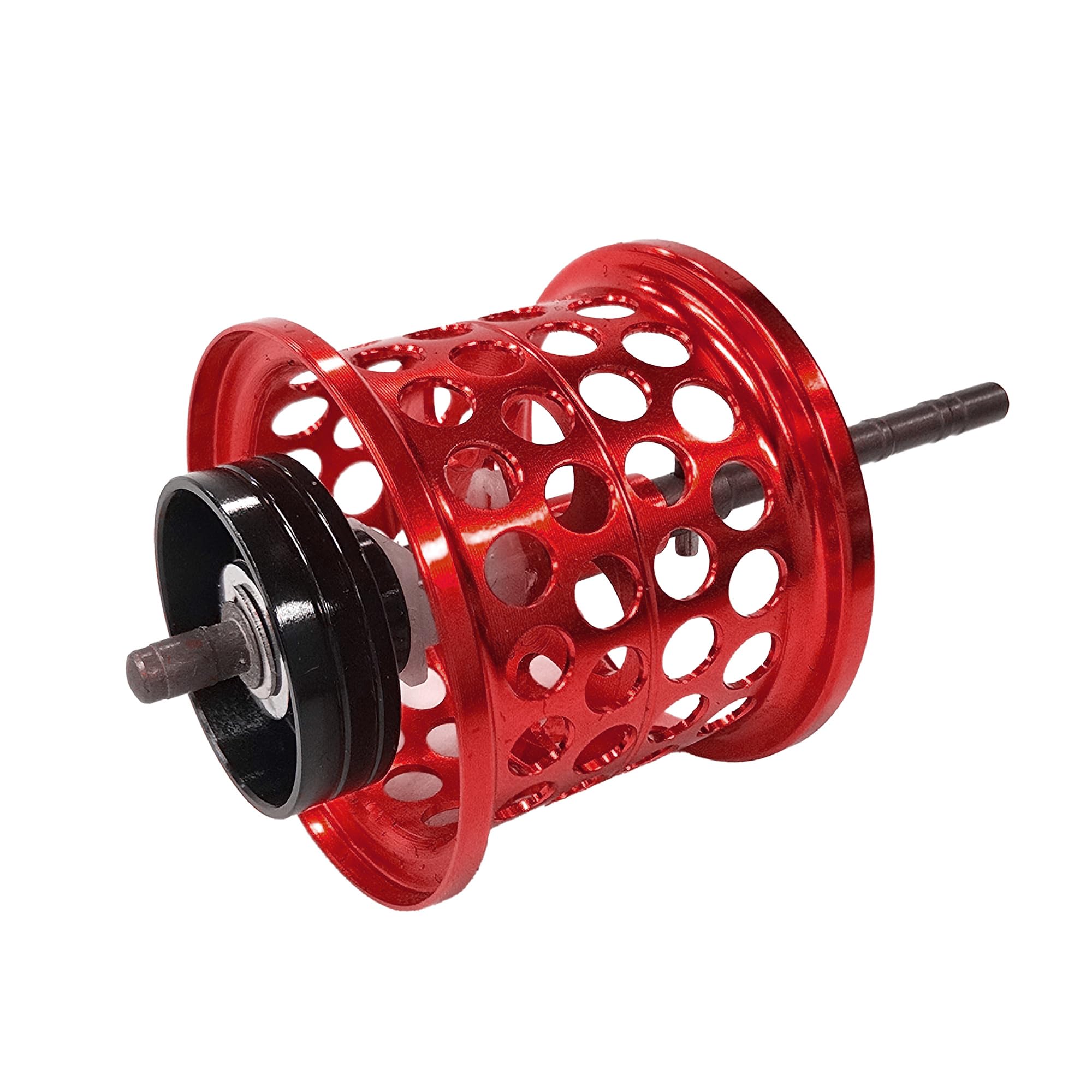 

VISPREA Запасная металлическая неглубокая шпуля для Daiwa Baitcasting Совместима с Daiwa Tatula SV TW Shallow Baitcasting Finesse для модернизации и красный