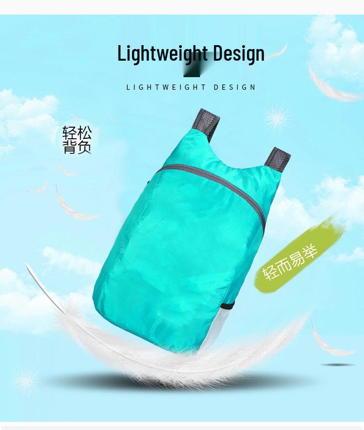 Ultralight Foldable Travel Backpack for Men & Women - Outdoor Sports Skin Bag