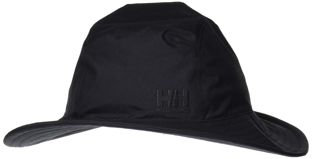 Helly Hansen HH Rain M Hat, Waterproof, Breathable, Rain, Unisex, HC92155, Black,