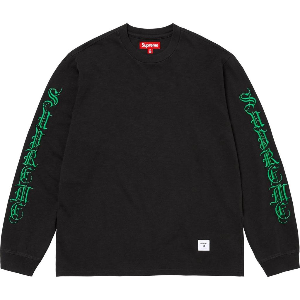Supreme Old English L/S Top SUP-FW24-058