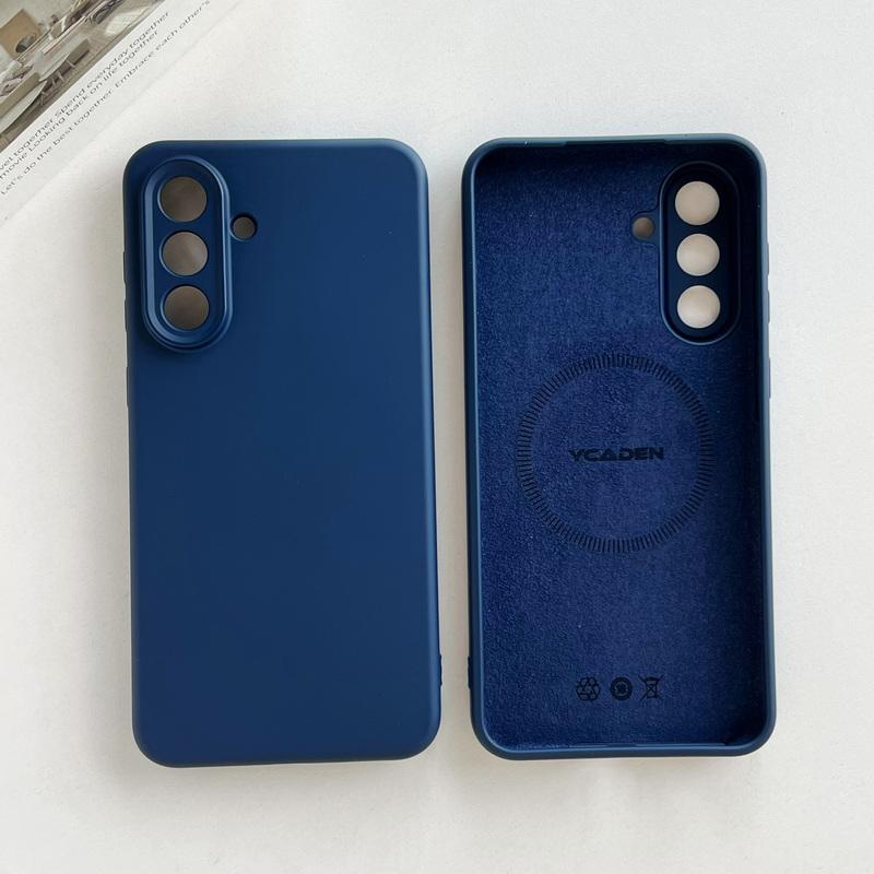S26 Ultra Case Magnetic Liquid Silicone Soft Phone Cover Cases For Samsung S25 Ultra S26 S24 S23 S22 Plus A56 A55 A54 A16 5G