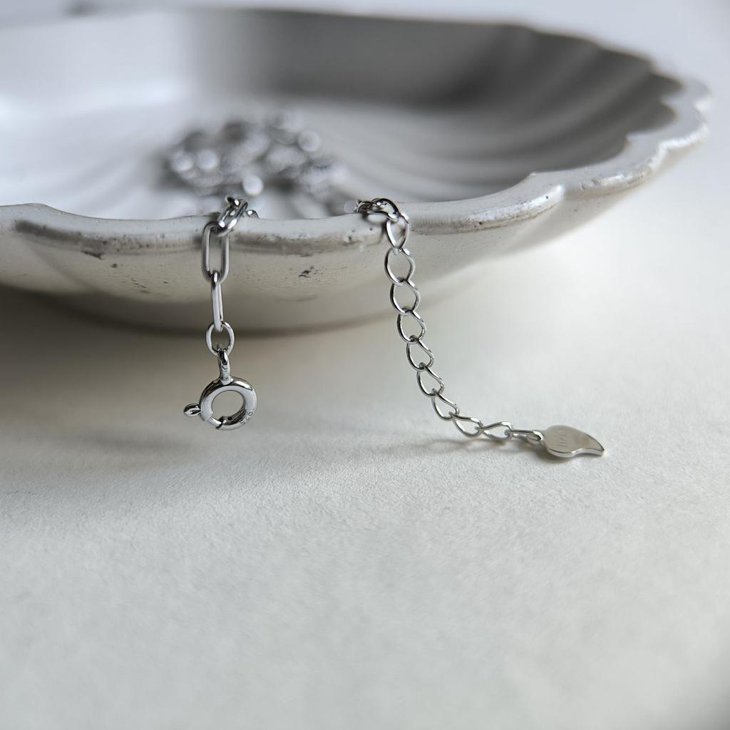 Silver Bracelet Without Stones, Product Weight 4.97 G (2190622)