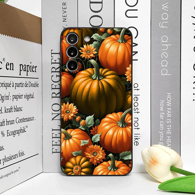 Retro Pumpkin Maple Leaf Flower Phone Case for Honor Huawei 200 Lite 100 400 PRO 80 90 70 X9 X8 Magic 7 6 Lite 5 Pro Soft Cover