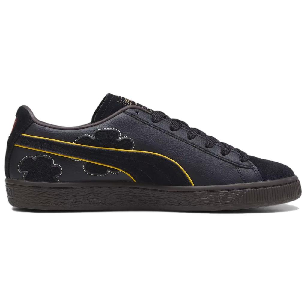 One Piece x Puma Suede Barbe Noire Chaussures pour Homme Chocolat Foncé 396525-01