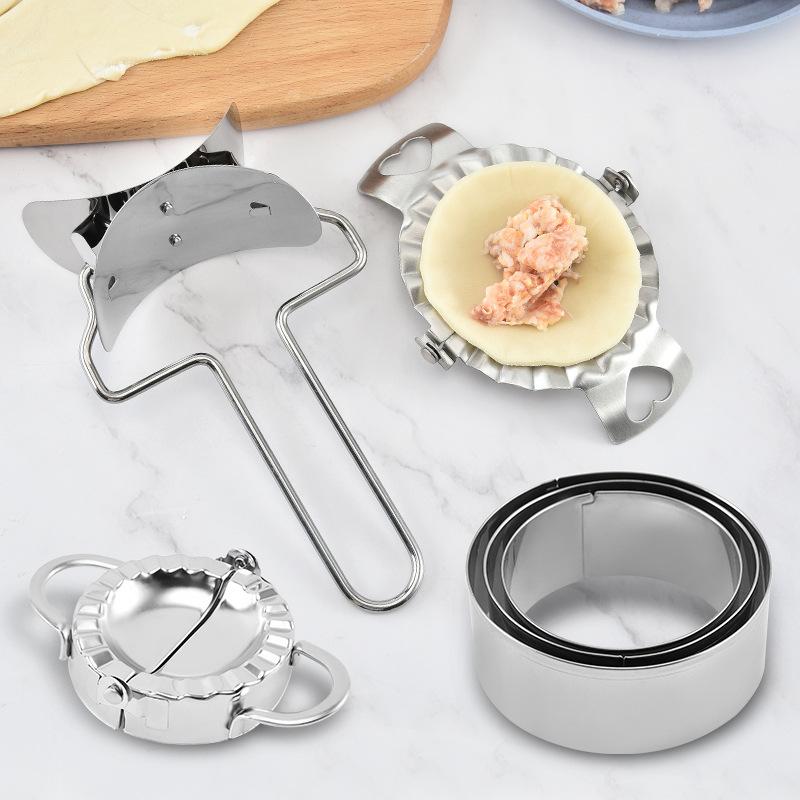 

Stainless steel dumpling maker dumpling mold dumpling wrapper cut dumpling mold