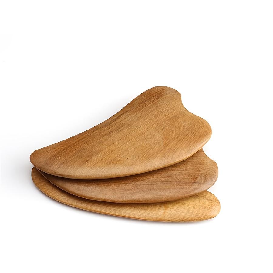 Wooden Heart-Shaped Gua Sha Massage Tool, Slimming & Muscle Relaxation, Handheld Massage  Board for Back, Legs, Arms