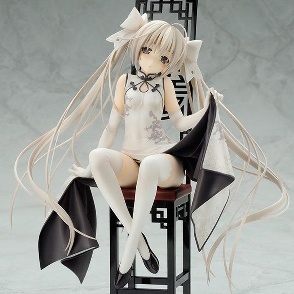 Figurka anime Kasugano Sora w pozycji siedzącej figurka akcji dziewczyna w cheongsam figurka Kasugano Sora PVC Model Zabawki Kolekcja Prezenty