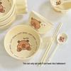 Abay Capybara Underglaze Ceramic Noodle Bowl Set