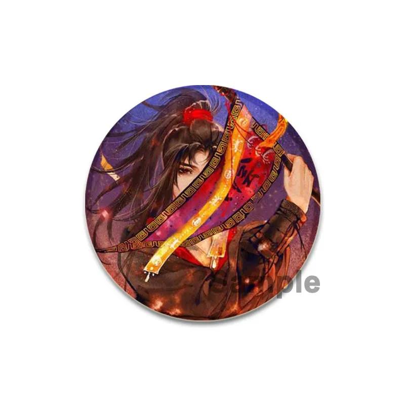 32/44/58mm Anime Mo Dao Zu Shi Brosche Wei Wuxian Anstecknadel Handgemacht Zinn Anstecknadel Anstecknadel für Rucksack Kleidung Schmuckzubehör Geschenke