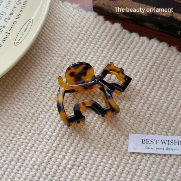 Acetate Puppy High Ponytail Claw Clip - Women s 2025 Hair Accessory