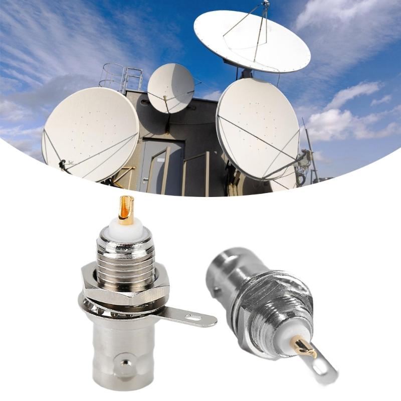 Universal BNC 50KY 12.5 Signal Adapter Male and Female Copper Connection Device For Networking Adapter Office Use