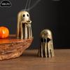 1PCS Ghost Incense Holder Ornament Handheld Pumpkin Desktop Decoration Suitable For Yoga, Meditation, Tea Ceremonies Home Decor
