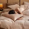 Japanese Class A Full Matte Velvet 3D Carved Mother-Baby 4-Piece Winter Bedding Set