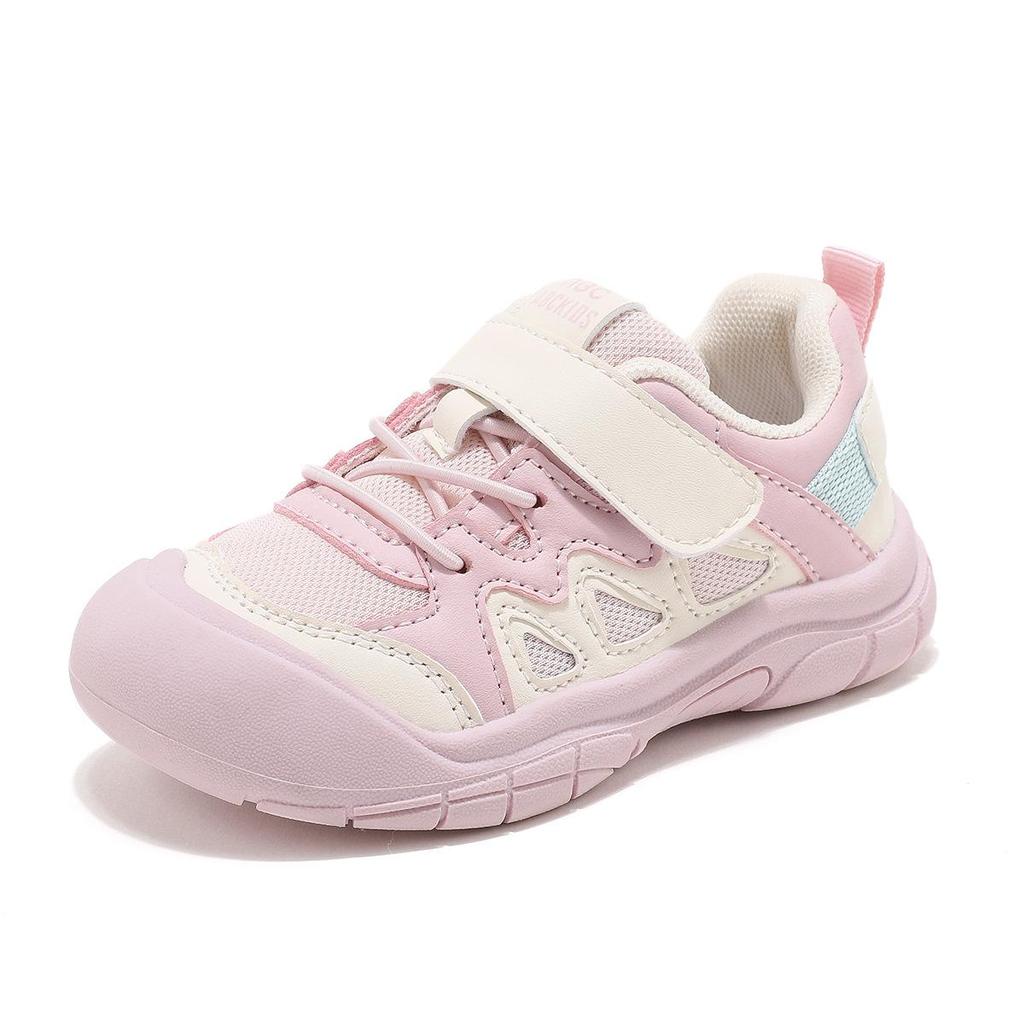 ABCKIDS Girls' Velcro Sneakers - 2025 Autumn Breathable Casual Running Shoes