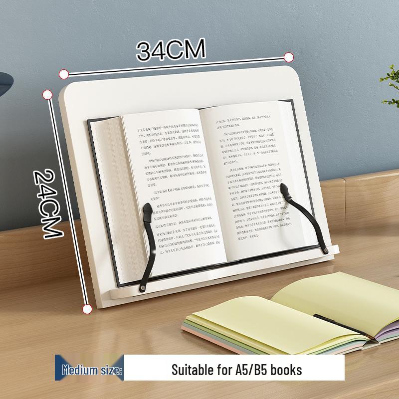 Desktop Book Stand and Book Clip for Reading