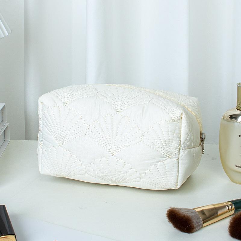 

Милая маленькая цветочная хлопковая косметичка женская моющаяся сумка на молнии для женщин и девочек кавайные дорожные косметички