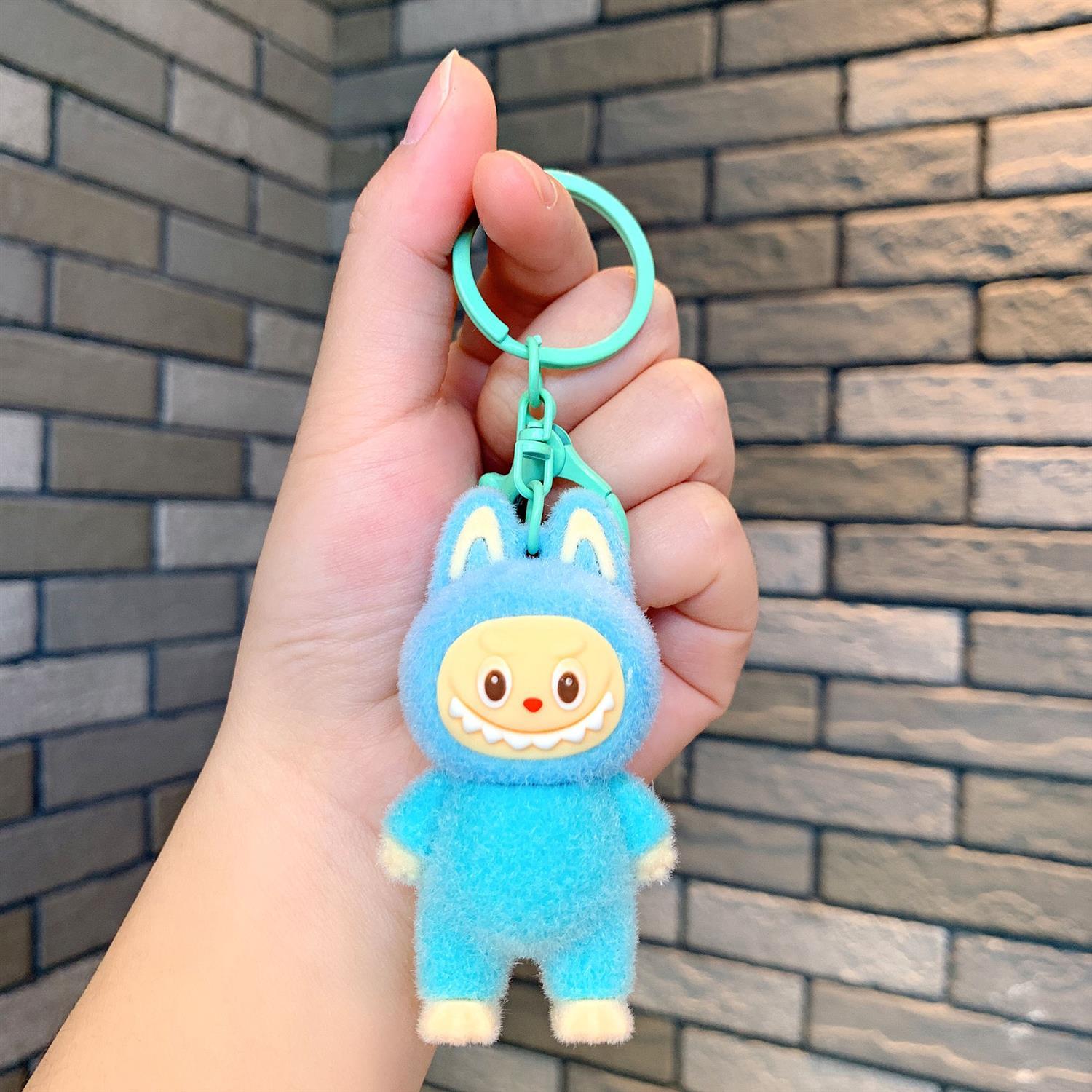 

Креативный мультяшный холщовый бархатный брелок, большой, для пары, милый, подвеска для рюкзака, кукла, подарок