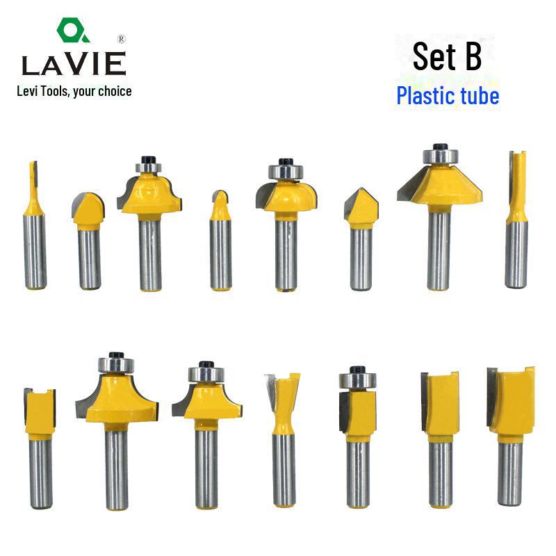 

Набор из 8 фрез из вольфрамовой стали, 15 шт., для деревообработки