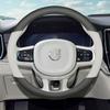 Leather Car Steering Wheel Cover for Volvo XC60 XC90 S90 XC40 S90 V60 2018 2024 2025 2026 Accessories