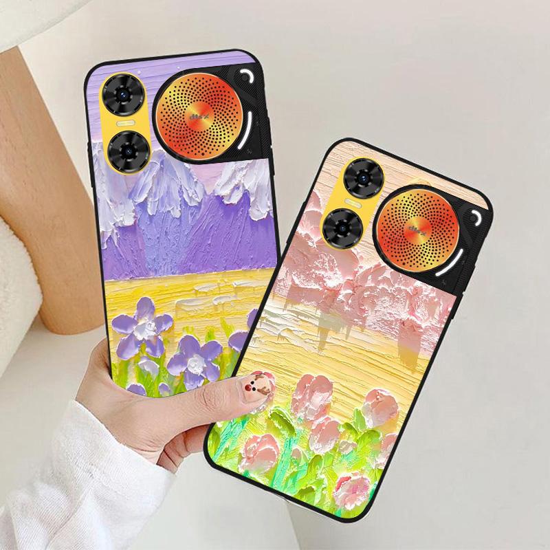 For ZTE nubia Music 2 Phone Case astronaut Silicone Camera Protection Back Cover For ZTE nubia Music 2 Music2 Funda Coque Capa