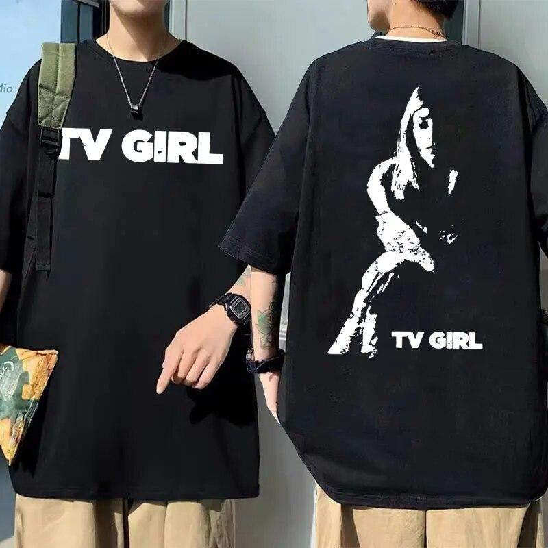 Tv Girl Lovers Rock Song Graphic Tricou French Exit Album Poster Merch Tricou Unisex Femei Harajuku Tricou supradimensionat cu mânecă scurtă