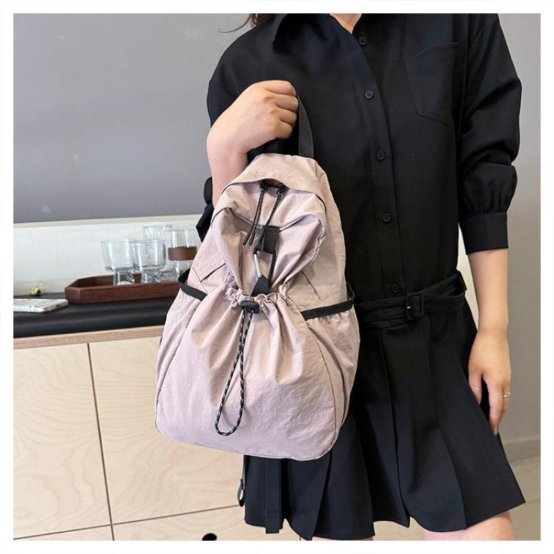 Tooxika Ins Niche Design Backpack Student Class Bag Portable Backpack Commuting Versatile Travel Bag