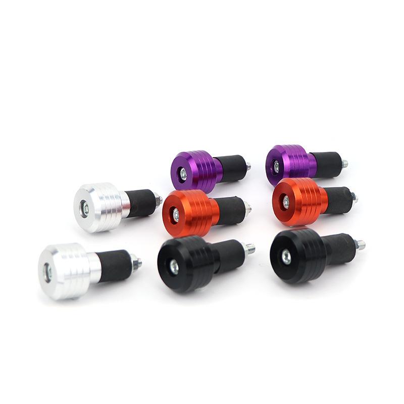 Handlebar Balance Terminal Handlebar Grips Pair Of Universal Aluminum Alloy Motorcycle Grip Handlebar Ends Weight Balance Plug