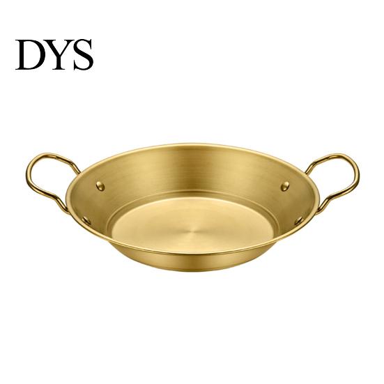 Even Heating Pan for Gas Stoves Ramen Soup Pot with Dual Handles, Stainless Steel Nonstick Flat Functional Kitchen Grilling Bottom Frying Pan,