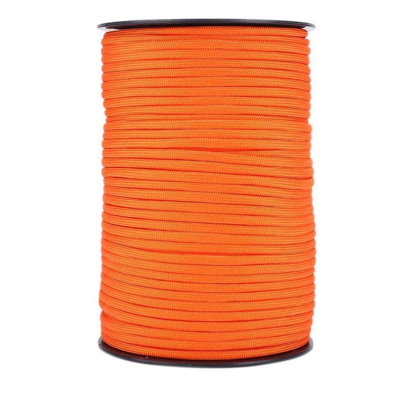 Multi-functional 10-Core 4mm Paracord for Outdoor Rescue, Climbing, and Towing, 100 Meters.